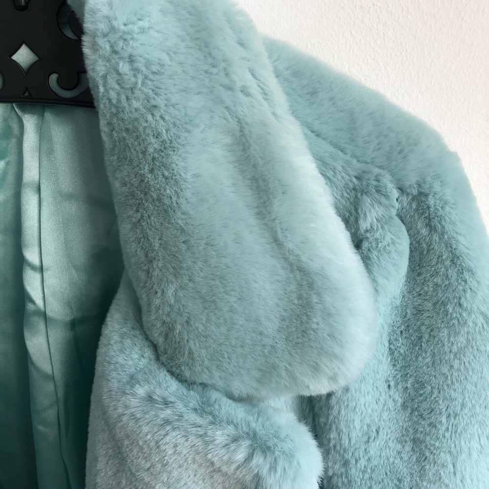 New Alexia Plush Trenchcoat - Picture 3 of 4